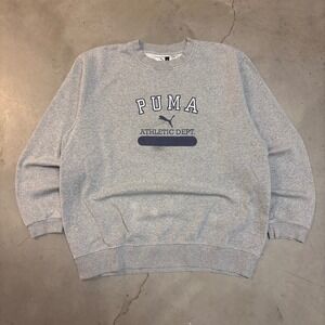 Vintage 90s Gray Puma Crewneck